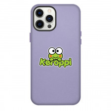 Sanrio Keroppi Phone Case For iPhone Samsung Galaxy Pixel OnePlus Vivo Xiaomi Asus Sony Motorola Nokia - Keroppi Holding Logo