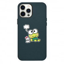 Sanrio Keroppi Phone Case For iPhone Samsung Galaxy Pixel OnePlus Vivo Xiaomi Asus Sony Motorola Nokia - Keroppi And Teru Teru Sitting Sticker