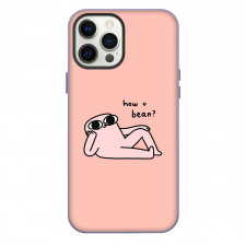 Ketnipz Phone Case For iPhone Samsung Galaxy Pixel OnePlus Vivo Xiaomi Asus Sony Motorola Nokia - Ketnipz How U Bean Minimalist Art On Pink Background