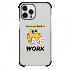 Ketnipz Phone Case For iPhone Samsung Galaxy Pixel OnePlus Vivo Xiaomi Asus Sony Motorola Nokia - Ketnipz I Better Get Back To Work Cartoon Art Sticker
