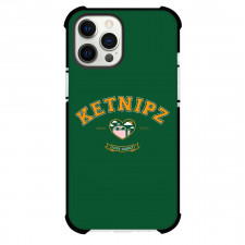 Ketnipz Phone Case For iPhone Samsung Galaxy Pixel OnePlus Vivo Xiaomi Asus Sony Motorola Nokia - Ketnipz Logo On Green Background