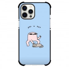 Ketnipz Phone Case For iPhone Samsung Galaxy Pixel OnePlus Vivo Xiaomi Asus Sony Motorola Nokia - Ketnipz Pet A Ket Minimalist Art On Skyblue Background