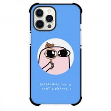 Ketnipz Phone Case For iPhone Samsung Galaxy Pixel OnePlus Vivo Xiaomi Asus Sony Motorola Nokia - Ketnipz Screenshot For A Profile Picture Minimalist Art On Skyblue Background