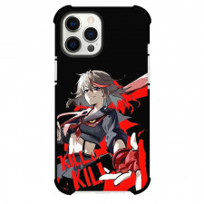 Kill La Kill Ryuko Matoi Phone Case For iPhone Samsung Galaxy Pixel OnePlus Vivo Xiaomi Asus Sony Motorola Nokia - Kill La Kill Ryuko Matoi Anime Illustration Art On Black Background