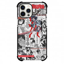 Kill La Kill Ryuko Matoi Phone Case For iPhone Samsung Galaxy Pixel OnePlus Vivo Xiaomi Asus Sony Motorola Nokia - Kill La Kill Ryuko Matoi Black And White Comic Art Collage Poster