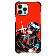 Kill La Kill Satsuki Kiryuin Phone Case For iPhone Samsung Galaxy Pixel OnePlus Vivo Xiaomi Asus Sony Motorola Nokia - Kill La Kill Satsuki Kiryuin Angry Look Anime Art On Red Background