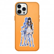 Kill La Kill Satsuki Kiryuin Phone Case For iPhone Samsung Galaxy Pixel OnePlus Vivo Xiaomi Asus Sony Motorola Nokia - Kill La Kill Satsuki Kiryuin Standing On Beige Background