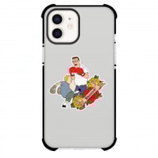 King of the Hill Phone Case For iPhone Samsung Galaxy Pixel OnePlus Vivo Xiaomi Asus Sony Motorola Nokia - Hank Hill And Bobby Hill Fighting Sticker
