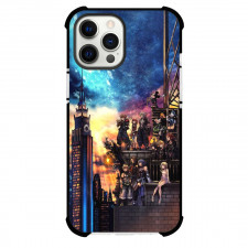 Kingdom Hearts Case For iPhone Samsung Galaxy Pixel OnePlus Vivo Xiaomi Asus Sony Motorola Nokia - Characters Standing on Clock Tower