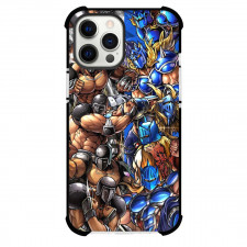 Kinikuman Phone Case For iPhone Samsung Galaxy Pixel OnePlus Vivo Xiaomi Asus Sony Motorola Nokia - Kinikuman Warsman And Kevin Mask Collage Poster