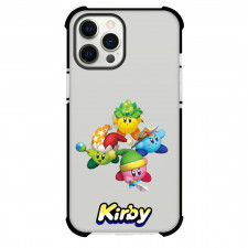 Kirby Phone Case For iPhone Samsung Galaxy Pixel OnePlus Vivo Xiaomi Asus Sony Motorola Nokia - Beam Leaf Spear Sword Kirby Team Sticker