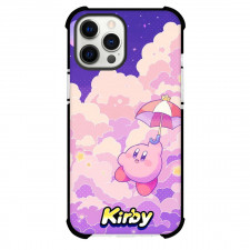 Kirby Phone Case For iPhone Samsung Galaxy Pixel OnePlus Vivo Xiaomi Asus Sony Motorola Nokia - Kirby Floating On Sky Background