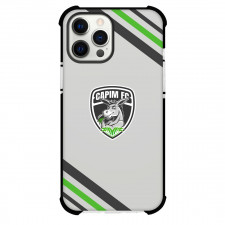 Capim FC Phone Case For iPhone Samsung Galaxy Pixel OnePlus Vivo Xiaomi Asus Sony Motorola Nokia - Capim FC Large Logo With Stripe