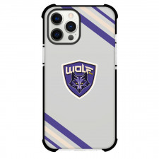 Wolf Pack FC Phone Case For iPhone Samsung Galaxy Pixel OnePlus Vivo Xiaomi Asus Sony Motorola Nokia - Wolf Pack FC Large Logo With Stripe