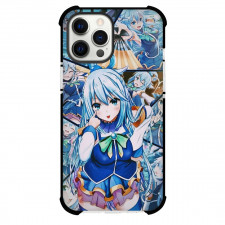 KonoSuba Aqua Case For iPhone Samsung Galaxy Pixel OnePlus Vivo Xiaomi Asus Sony Motorola Nokia - Aqua Collage Art