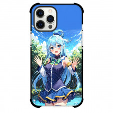 KonoSuba Aqua Case For iPhone Samsung Galaxy Pixel OnePlus Vivo Xiaomi Asus Sony Motorola Nokia - Aqua Lake Portrait