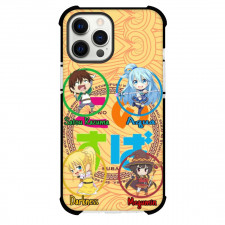 KonoSuba Case For iPhone Samsung Galaxy Pixel OnePlus Vivo Xiaomi Asus Sony Motorola Nokia - Characters Chibi Art Pattern Background