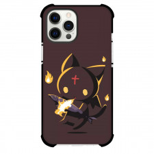 KonoSuba Chomusuke Case For iPhone Samsung Galaxy Pixel OnePlus Vivo Xiaomi Asus Sony Motorola Nokia - Chomusuke Burn Fish Minimalist