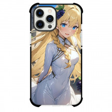 KonoSuba Iris Stylish Case For iPhone Samsung Galaxy Pixel OnePlus Vivo Xiaomi Asus Sony Motorola Nokia - Iris Stylish White Suit With Grapes
