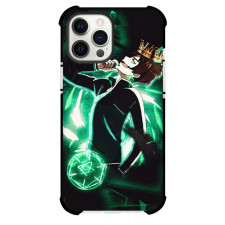 KonoSuba Kazuma Sato Case For iPhone Samsung Galaxy Pixel OnePlus Vivo Xiaomi Asus Sony Motorola Nokia - Kazuma Sato Green Lights Illustration