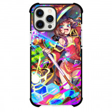 KonoSuba Megumin Case For iPhone Samsung Galaxy Pixel OnePlus Vivo Xiaomi Asus Sony Motorola Nokia - Megumin Colorful Wand Illustration
