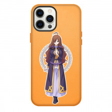 KonoSuba Wiz Case For iPhone Samsung Galaxy Pixel OnePlus Vivo Xiaomi Asus Sony Motorola Nokia - Wiz Red Circle Minimalist Illustration