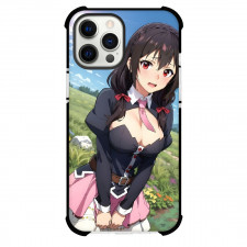 KonoSuba Yunyun Case For iPhone Samsung Galaxy Pixel OnePlus Vivo Xiaomi Asus Sony Motorola Nokia - Yunyun Garden Background Potrait