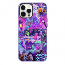 K-Pop Demon Hunters Phone Case For iPhone Samsung Galaxy Pixel OnePlus Vivo Xiaomi Asus Sony Motorola Nokia - Character Collage Cartoon Art Huntrix