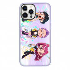 K-Pop Demon Hunters Phone Case For iPhone Samsung Galaxy Pixel OnePlus Vivo Xiaomi Asus Sony Motorola Nokia - Character Illustration Chibi Huntrix