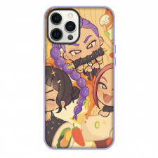 K-Pop Demon Hunters Phone Case For iPhone Samsung Galaxy Pixel OnePlus Vivo Xiaomi Asus Sony Motorola Nokia - Character Illustration Art Food Huntrix