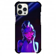 Kpop Demon Hunters Rumi Phone Case For iPhone Samsung Galaxy Pixel OnePlus Vivo Xiaomi Asus Sony Motorola Nokia - Kpop Demon Hunters Rumi Hand On FaCE In Demon Form