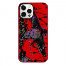 K-Pop Demon Hunters Phone Case For iPhone Samsung Galaxy Pixel OnePlus Vivo Xiaomi Asus Sony Motorola Nokia - Avatar Portrait Saja Jinu Red