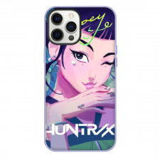 K-Pop Demon Hunters Zoey Phone Case For iPhone Samsung Galaxy Pixel OnePlus Vivo Xiaomi Asus Sony Motorola Nokia - Avatar Portrait Illustration Cartoon Art