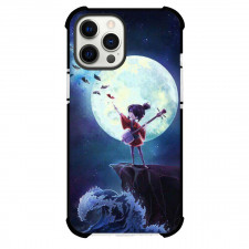 Kubo and the two strings Phone Case For iPhone Samsung Galaxy Pixel OnePlus Vivo Xiaomi Asus Sony Motorola Nokia - Kubo Side Portrait Moon Background