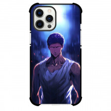 Kuroko's Basketball Aomine Daiki Phone Case For iPhone Samsung Galaxy Pixel OnePlus Vivo Xiaomi Asus Sony Motorola Nokia - Aomine Daiki Portrait Raining Background