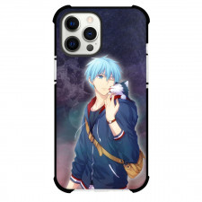 Kuroko's Basketball Kuroko Tetsuya Phone Case For iPhone Samsung Galaxy Pixel OnePlus Vivo Xiaomi Asus Sony Motorola Nokia - Kuroko Tetsuya Playing With Dog Illustration