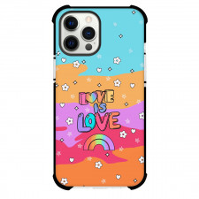 LGBTQ Pride Month Phone Case For iPhone Samsung Galaxy Pixel OnePlus Vivo Xiaomi Asus Sony Motorola Nokia - LGBTQ Pride Love is Love