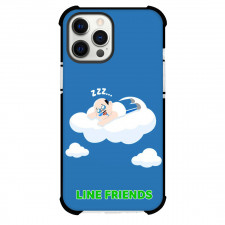 LINE Friends Boss Phone Case For iPhone Samsung Galaxy Pixel OnePlus Vivo Xiaomi Asus Sony Motorola Nokia - Boss Sleeping On Cloud