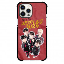 T1 Phone Case For iPhone Samsung Galaxy Pixel OnePlus Vivo Xiaomi Asus Sony Motorola Nokia - T1 Lets Go Worlds 2024 Poster