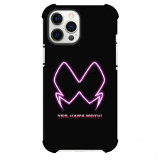 Miraculous Ladybug Hawk Moth Phone Case For iPhone Samsung Galaxy Pixel OnePlus Vivo Xiaomi Asus Sony Motorola Nokia - Miraculous Ladybug Hawk Moth Akuma Mask On Black Background