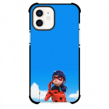 Miraculous Ladybug Phone Case For iPhone Samsung Galaxy Pixel OnePlus Vivo Xiaomi Asus Sony Motorola Nokia - Miraculous Ladybug Standing On The Blue Sky Poster