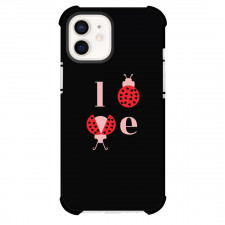 Miraculous Ladybug Phone Case For iPhone Samsung Galaxy Pixel OnePlus Vivo Xiaomi Asus Sony Motorola Nokia - Miraculous Ladybug Love Poster Black Background