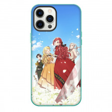 The Most Heretical Last Boss Queen Phone Case For iPhone Samsung Galaxy Pixel OnePlus Vivo Xiaomi Asus Sony Motorola Nokia - The Most Heretical Last Boss Queen Characters Standing On Flowers Poster