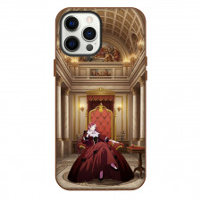 The Most Heretical Last Boss Queen Pride Royal Ivy Phone Case For iPhone Samsung Galaxy Pixel OnePlus Vivo Xiaomi Asus Sony Motorola Nokia - Pride Royal Ivy Sitting In Throne Fierce Portrait