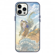 The Most Heretical Last Boss Queen Tiara Royal Ivy Phone Case For iPhone Samsung Galaxy Pixel OnePlus Vivo Xiaomi Asus Sony Motorola Nokia - Tiara Royal Ivy Smiling Portrait In Sky Background