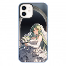 Our Last Crusade Or The Rise Of A New World Elletear Lou Nebulis IX Phone Case For iPhone Samsung Galaxy Pixel OnePlus Vivo Xiaomi Asus Sony Motorola Nokia - Elletear Lou Nebulis IX Holding White Rose Illustration Art