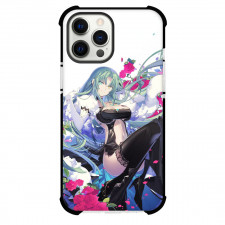 Our Last Crusade Or The Rise Of A New World Elletear Lou Nebulis IX Phone Case For iPhone Samsung Galaxy Pixel OnePlus Vivo Xiaomi Asus Sony Motorola Nokia - Elletear Lou Nebulis IX Laying On Flower Anime Art