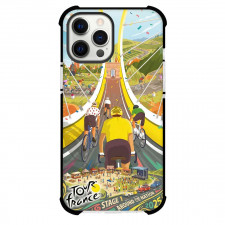 Le Tour De France Phone Case For iPhone Samsung Galaxy Pixel OnePlus Vivo Xiaomi Asus Sony Motorola Nokia - Le Tour De France Cycling Race Arc De Triomphe Illustration Poster