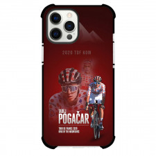 Le Tour De France Tadej Pogacar Phone Case For iPhone Samsung Galaxy Pixel OnePlus Vivo Xiaomi Asus Sony Motorola Nokia - Tadej Pogacar 2020 TDF King of the Mountains Red Graphic Art Poster