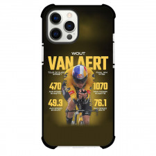 Le Tour De France Wout Van Aert Phone Case For iPhone Samsung Galaxy Pixel OnePlus Vivo Xiaomi Asus Sony Motorola Nokia - Wout Van Aert Time Trial Power Stats Editorial Poster